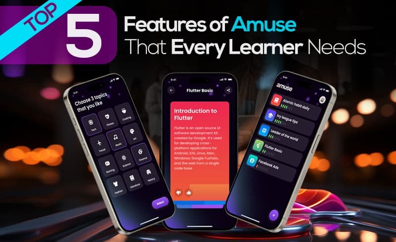 Image of post of Top 5 Features of Amuse That Every Learner Needs from amuse.so, written by Anita Aganozor